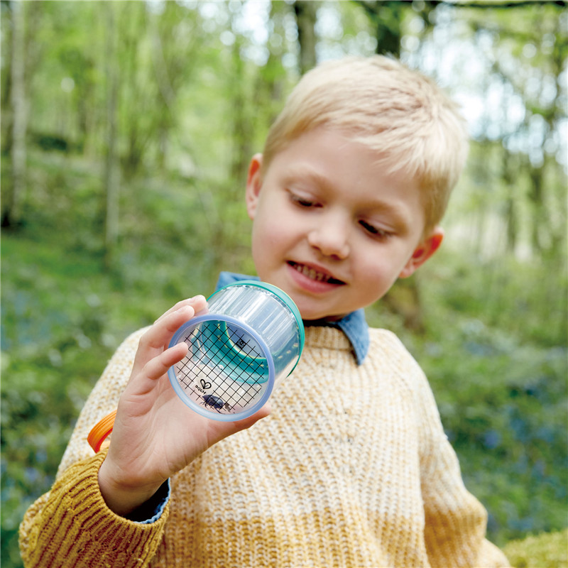 हैप एक्सप्लोरर्स बग जार |बच्चों के लिए प्लांट प्लास्टिक आउटडोर मैग्निफाइंग कीट पकड़ने का उपकरण