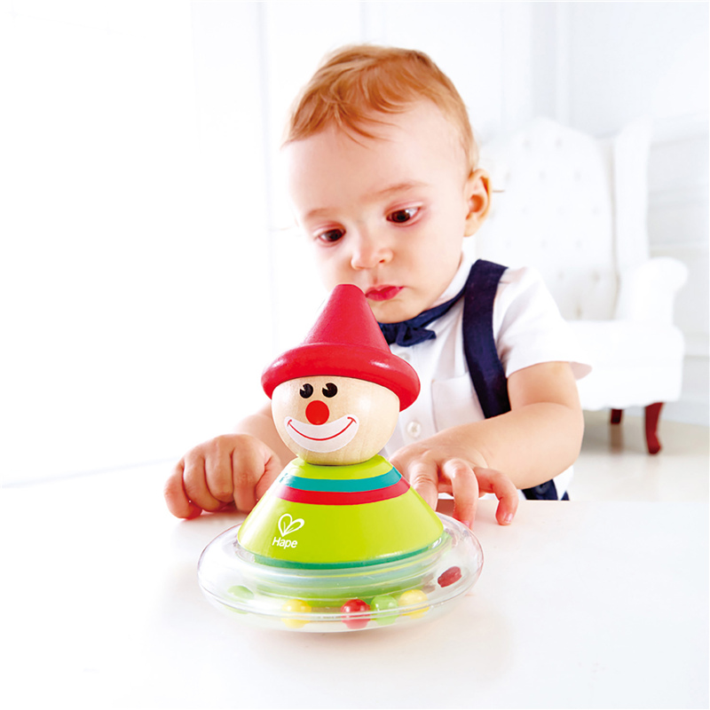 हेप रोली-पॉली राल्फ | रंगीन wobble और बच्चों के लिए जोकर बैलेंस खिलौना खेलते हैं